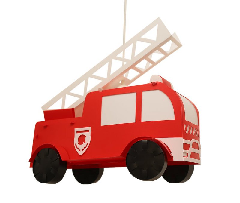FIRE TRUCK CHILD HANGING LAMP