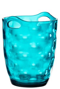 J-Line ice bucket Leonard - plastic - blue