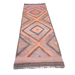 Vintage Makara Kilim Woolen Rug
