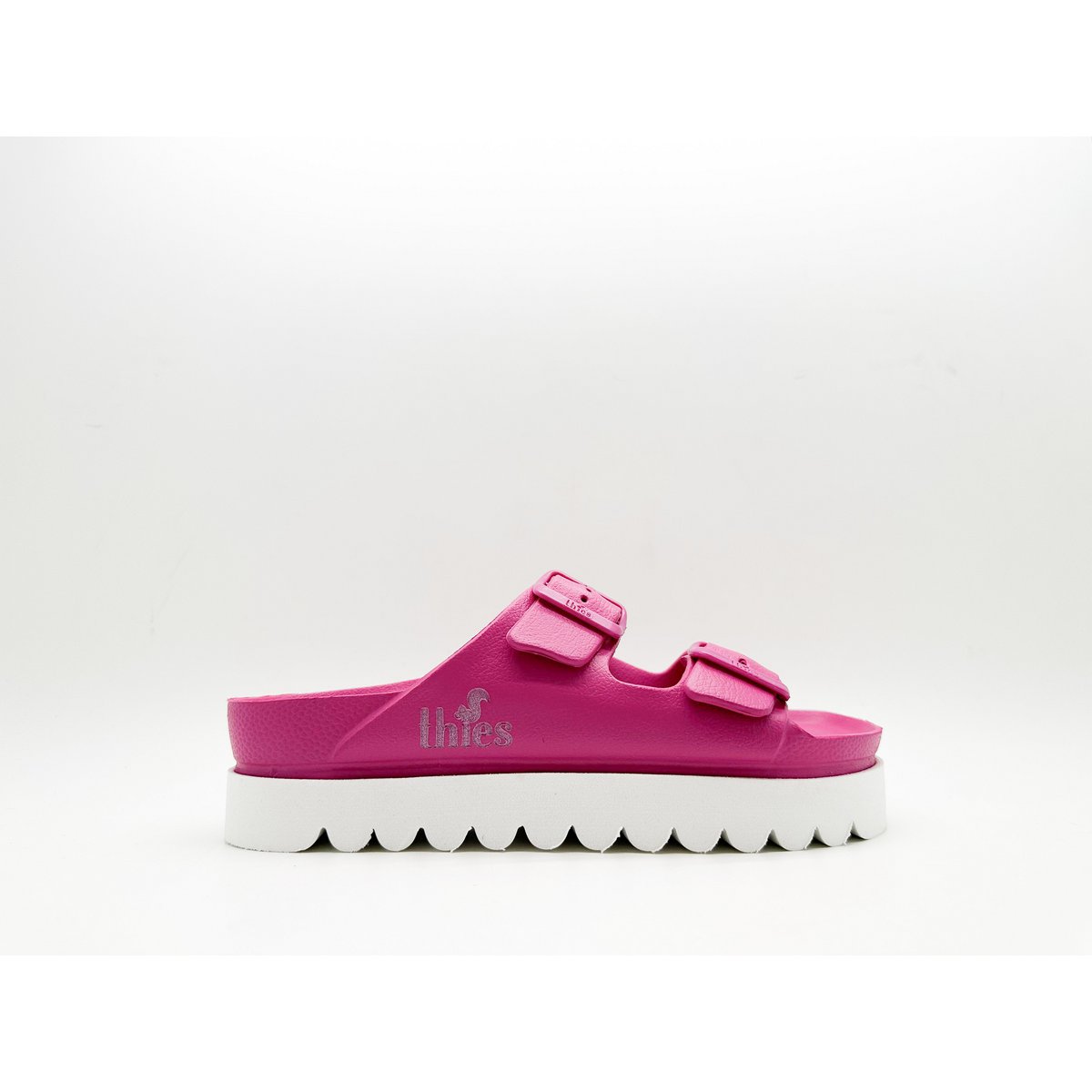 thies 1856 ® Ecofoam Plateau Sandal vegan orchid pink
