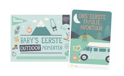 Milestone® Special Moments Photo Booklet - Babys første udendørs øjeblikke