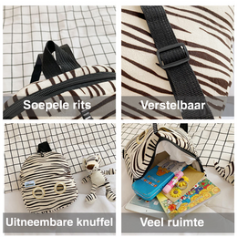 sacchetto di peluche | Zebra