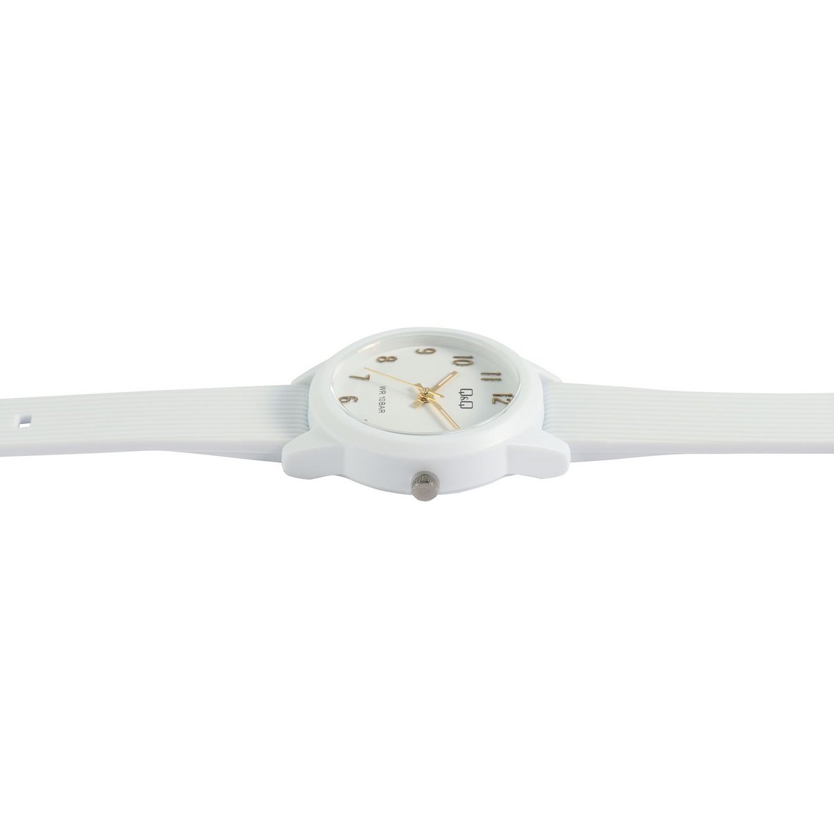 Q&Q women's/youth watch, resin strap, 10 ATM, Ø 32 mm, white