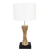 Tafellamp Ø 30x60 cm Goudkleurig Polyresin Bureaulamp