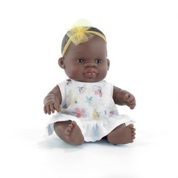 Baby doll Niña Africana 21cm