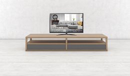 Minimalist tv table Sendai Large