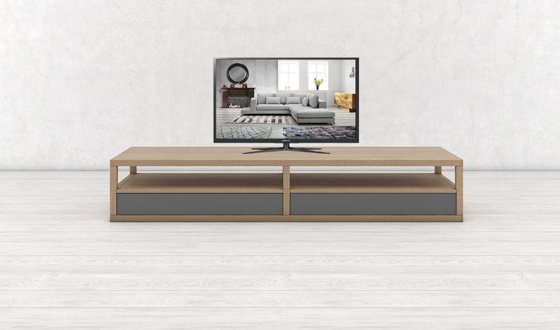Minimalist tv table Sendai Large