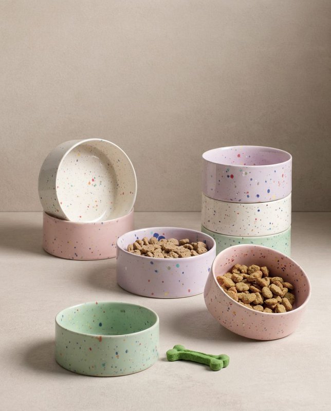 New Party Pet Bowl 16,5cm Set 2 Pink