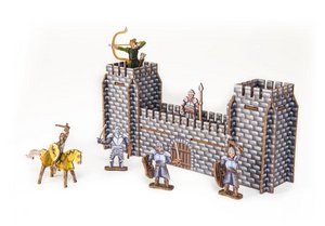 3D Bastelset "Ritterburg"