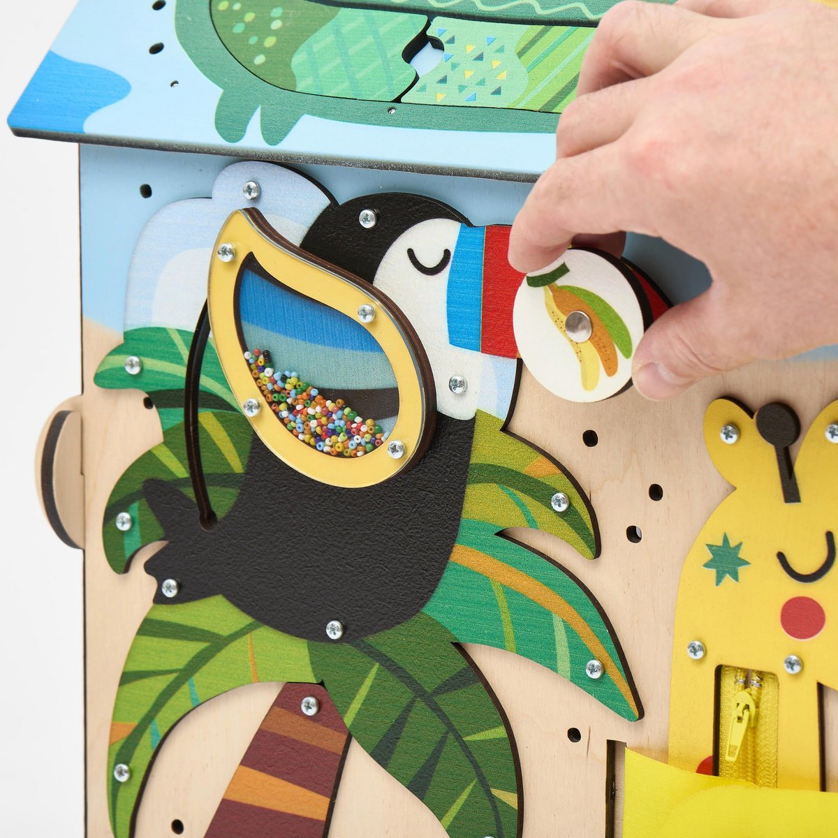 Busy Board Häuschen – JUNGLE