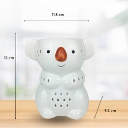 Céramy Koko Perfume Burner - Scented Atmosphere - Fun Craft Object - Easy Aromatherapy - Modern Scented Interior - Teddy Bear Decoration - Koala Figurine