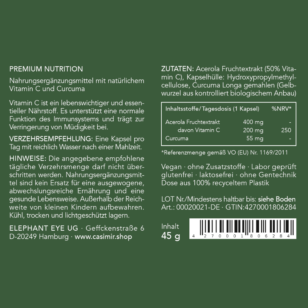 SET IMMUNITARIO | VITAMINA C, D3 E ZINCO