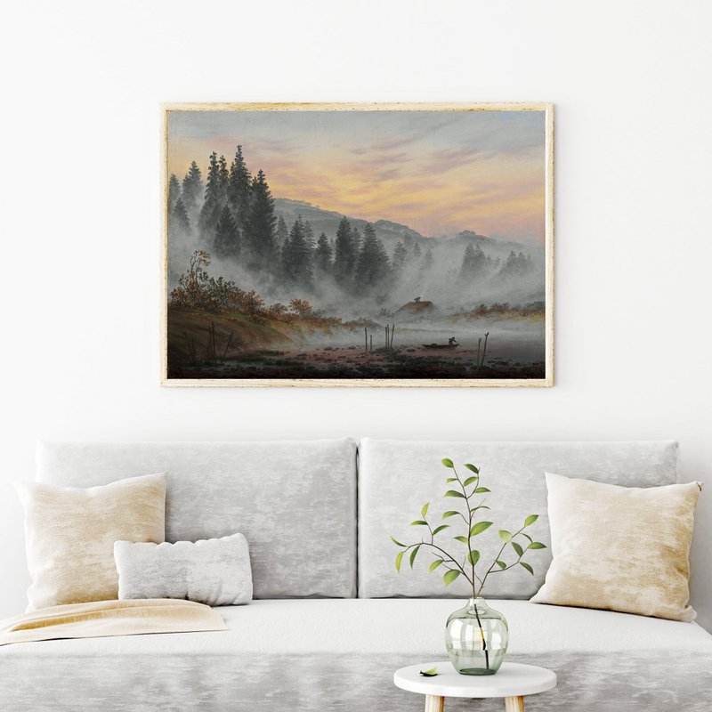Poster Caspar Friedrich - Der Morgen