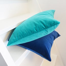 393 Velours bleu roi 5210 45x45