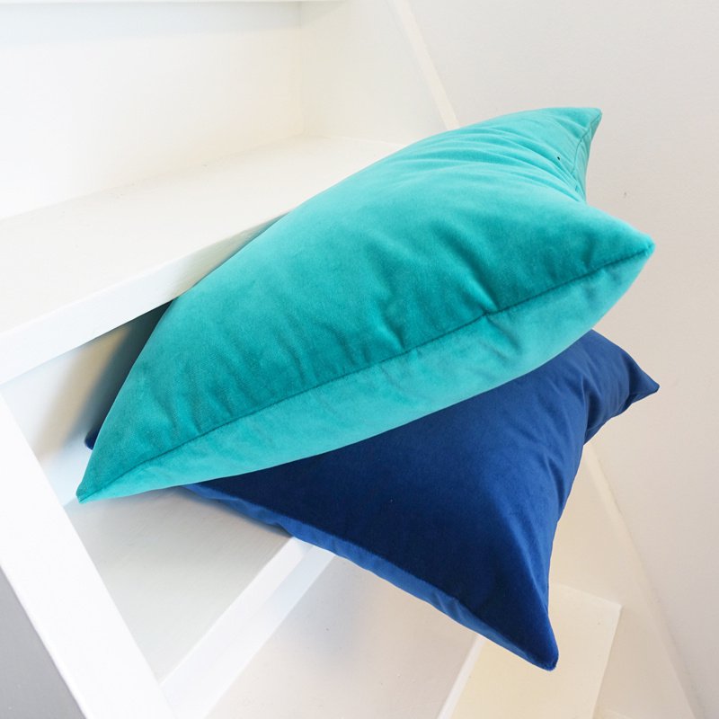 393 Velours bleu roi 5210 45x45
