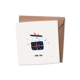 Set of 10 greeting cards with envelope | EVERY MOMENT MIX | birthday - just like that - birth - move | Folded card - matte off-white - heavy quality Biotop paper