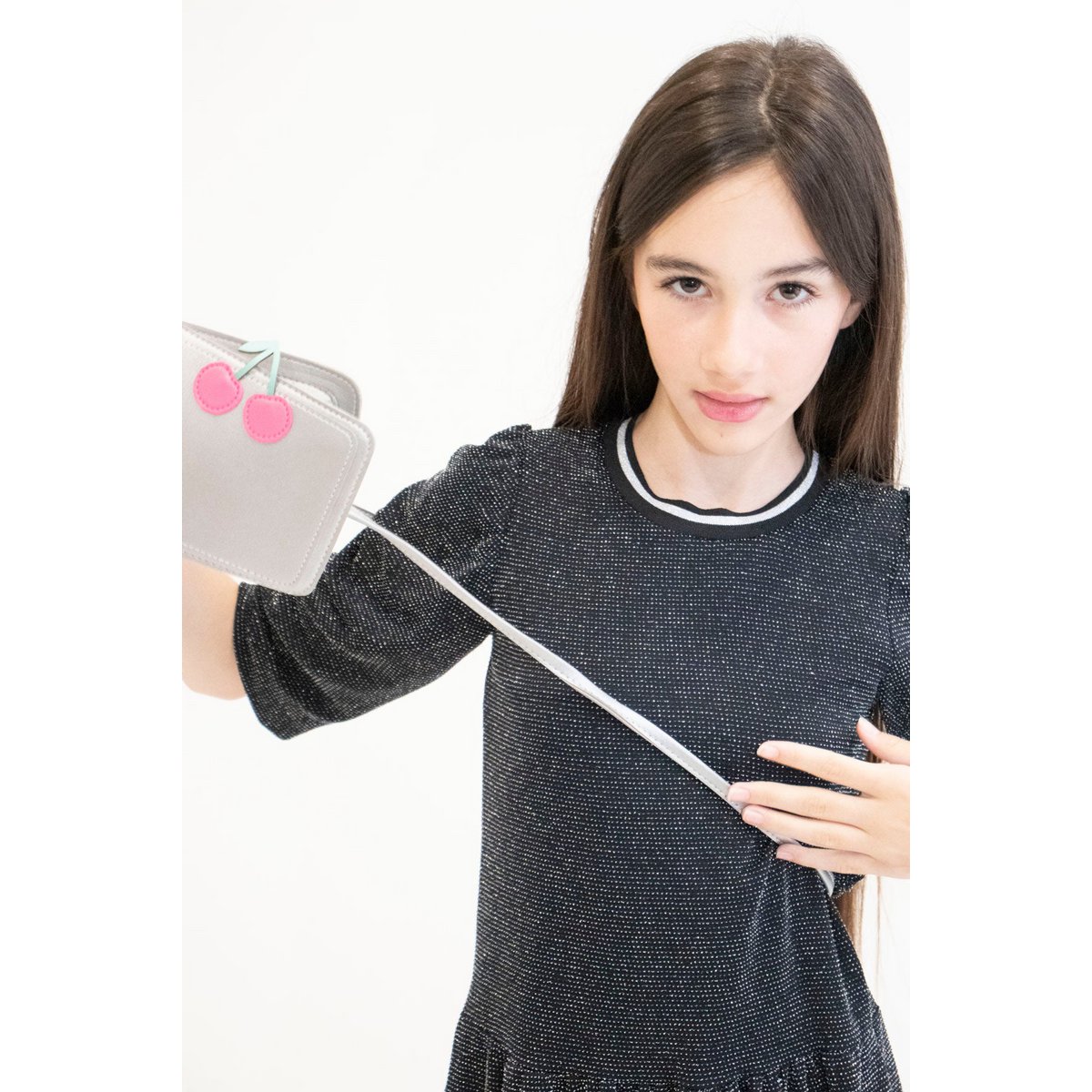 Shoulder bag - Cherry iridescent Cherry