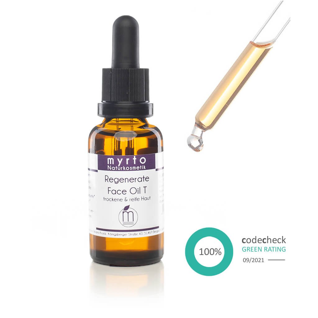 myrto Regenerate Face Oil T - Przeciwutleniający olejek do twarzy do cery suchej i dojrzałej