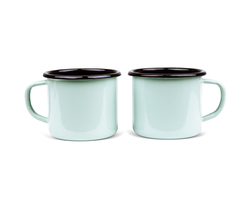 0,35l emalje kaffekrus | Almindelig B.