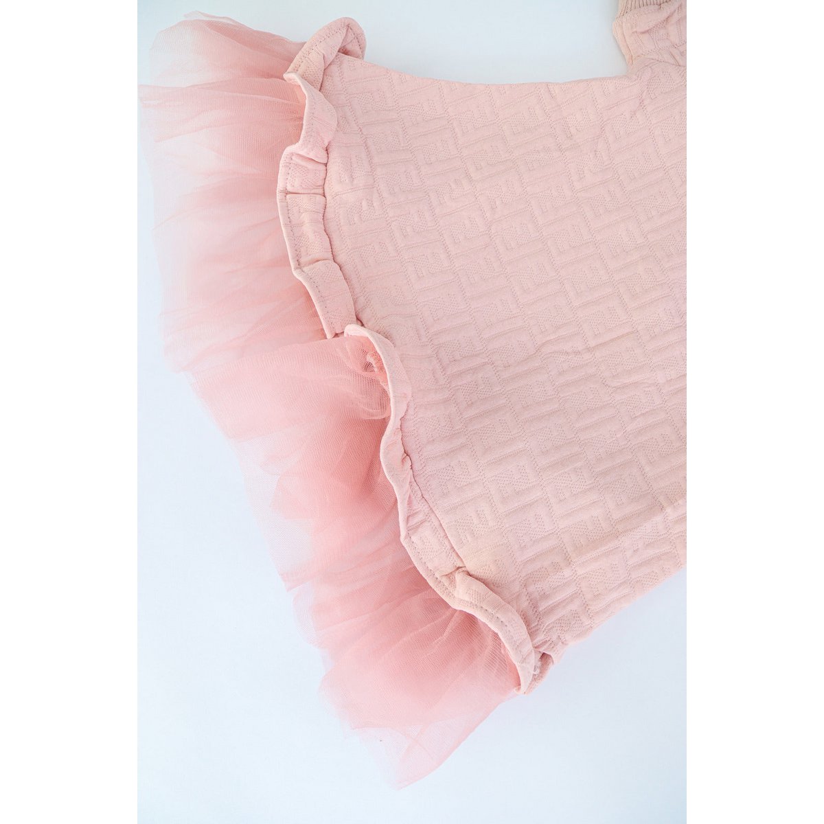 Robe en tulle rose