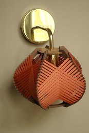 Lámpara de pared de ladrillo