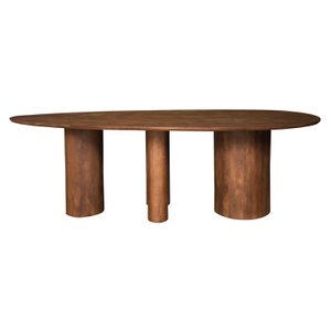 Esstisch Amir 240 x 120 cm - Mangoholz Natur Glatt