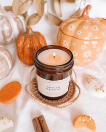 Spiced Orange Amber Jar Candle