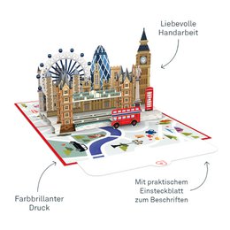 Pop-upkaart van Londen