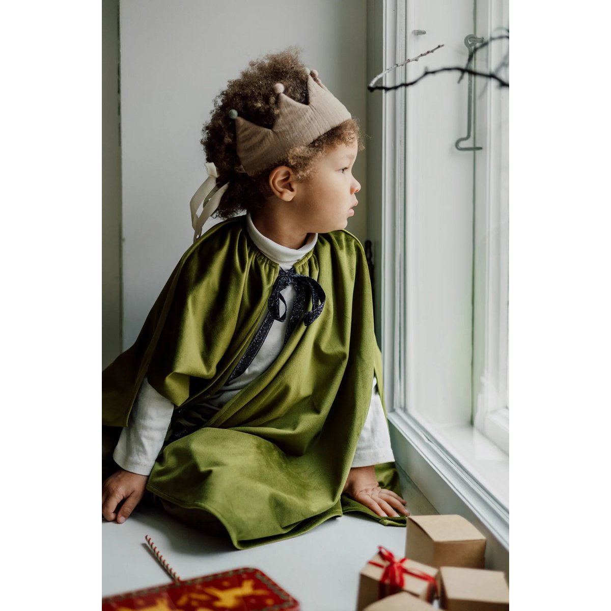 Corona per bambini TISU, tortora