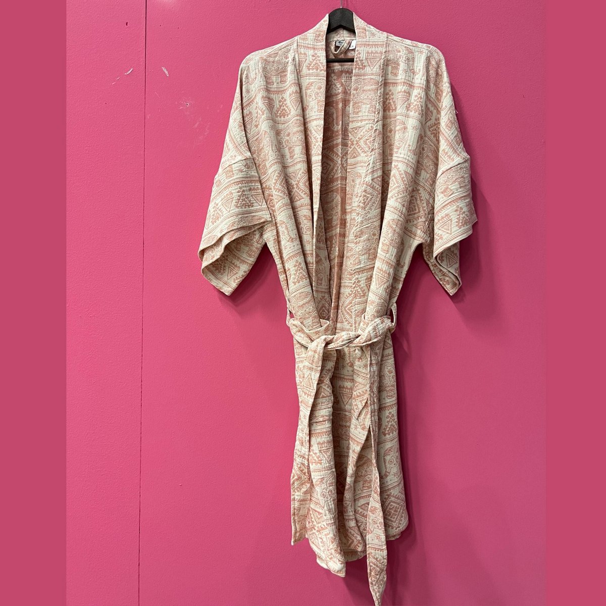 Kimono-badjas van katoengaas