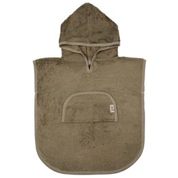 Poncho med V-udskæring