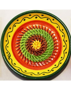 Ceramic bowl with grater bottom Ø23 cm