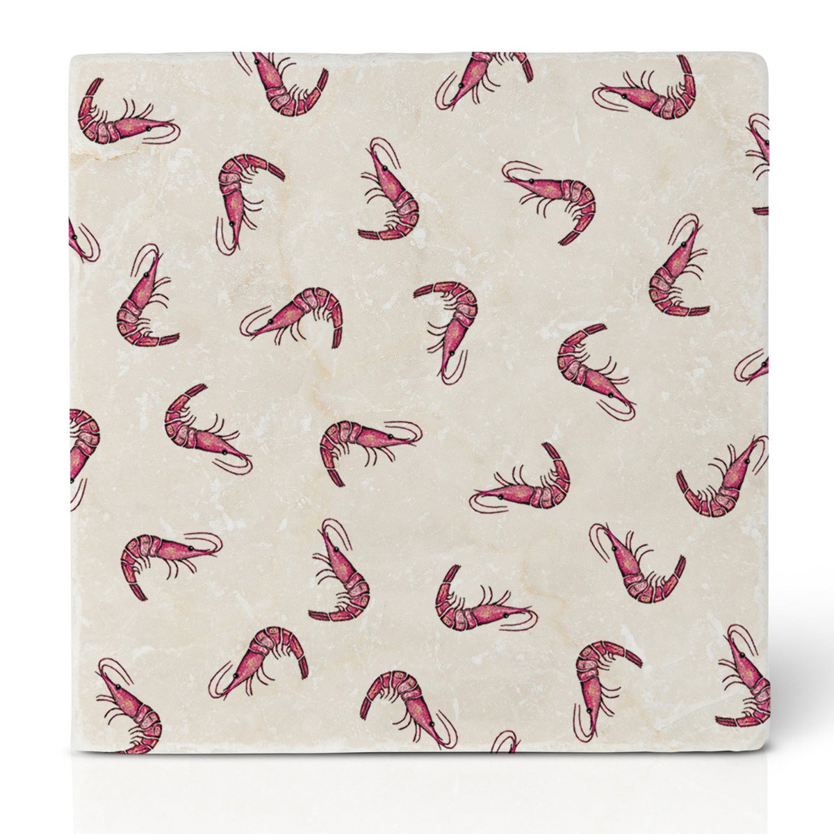 Tile Coaster - Shrimp Cocktail