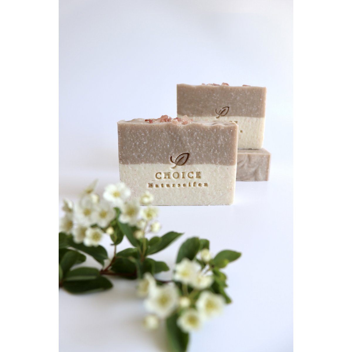 Naturseife mit Himalayasalz "Lavender & Lemon", vegan, palmölfrei