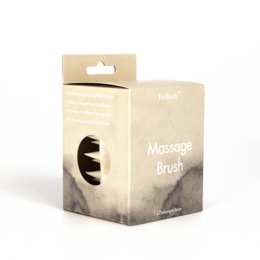 Hoofdmassageborstel Beige - Bellody® (1 stuk - Champagne Beige)
