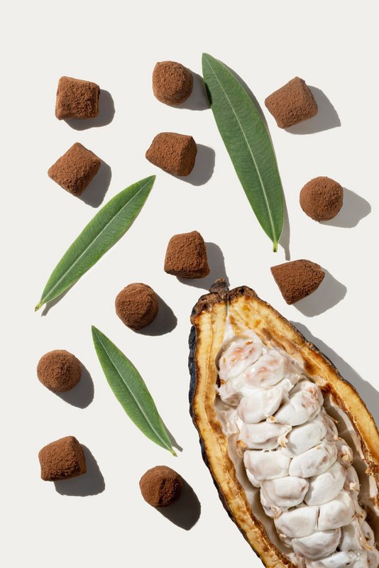 Truffes au chocolat végétaliennes - en vrac