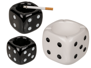 Ashtray, Dice,