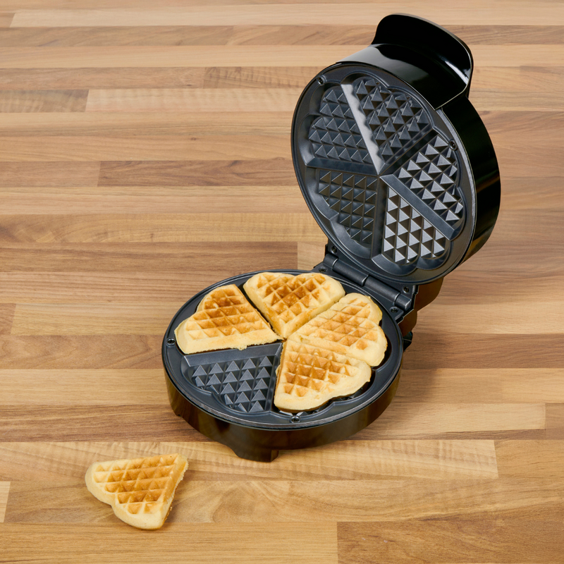 Plancha para gofres Negro