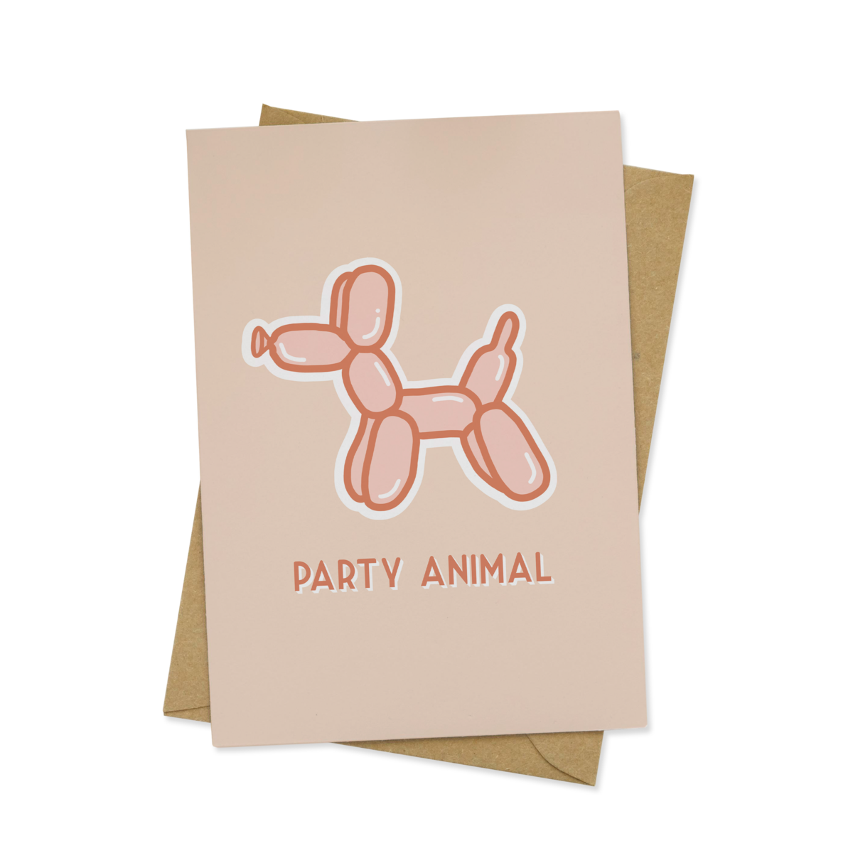 Party Animal - wenskaart