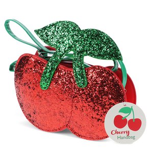 Glitter handbag - Cherry