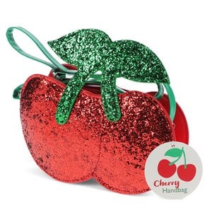 Glitter handbag - Cherry