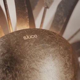 s.luce Diator XL handgesmeed zonneroest en gouden kleuren