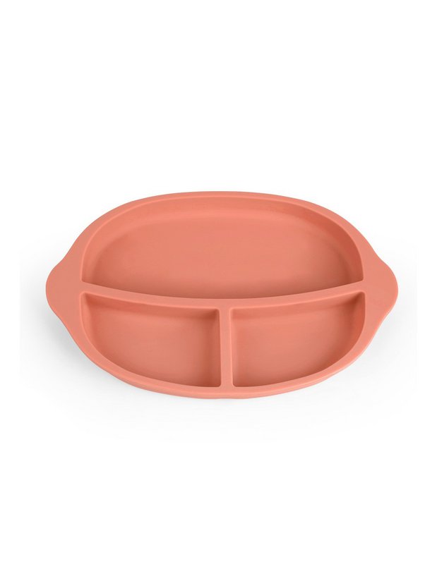 Plate 3 Compartments Silicone Haakaa