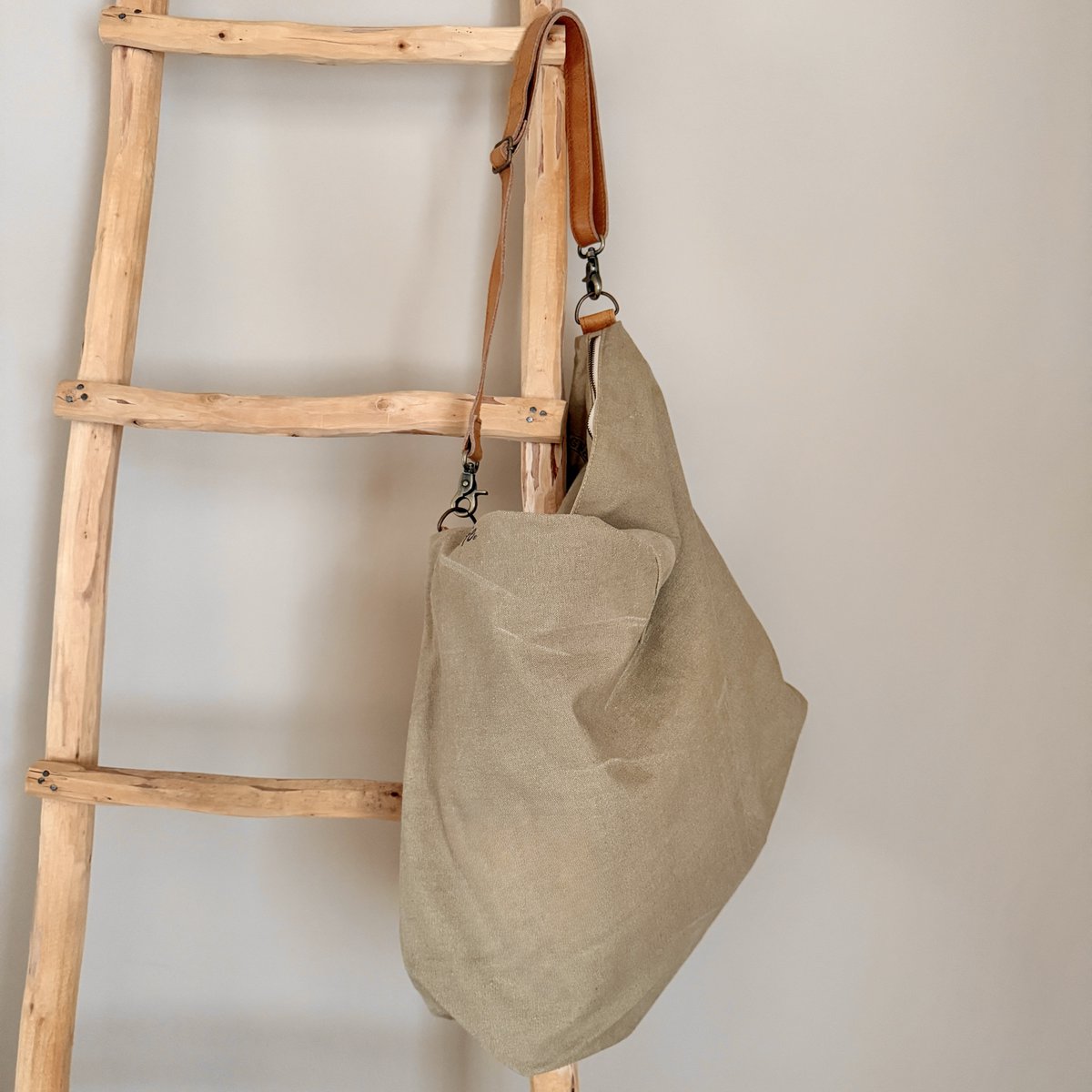 BaggyBag  (recycled cotton khaki) 