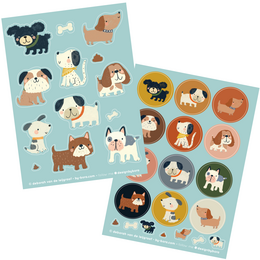Sticker set - Puppy love
