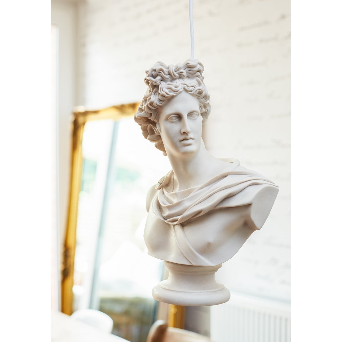 Hero Statue Lamp