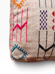 Cuscino da pavimento - Linea Colourful - Lana