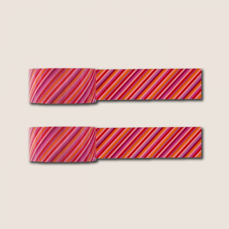 Plakband - funky small stripes