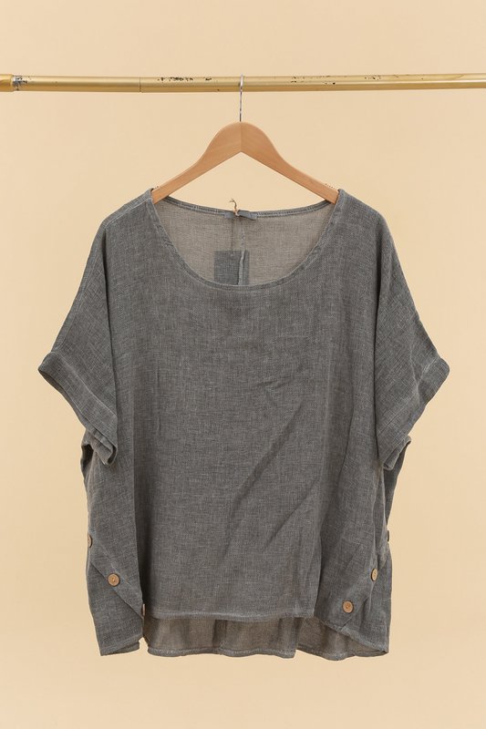 Blusa in lino RIF. 4649