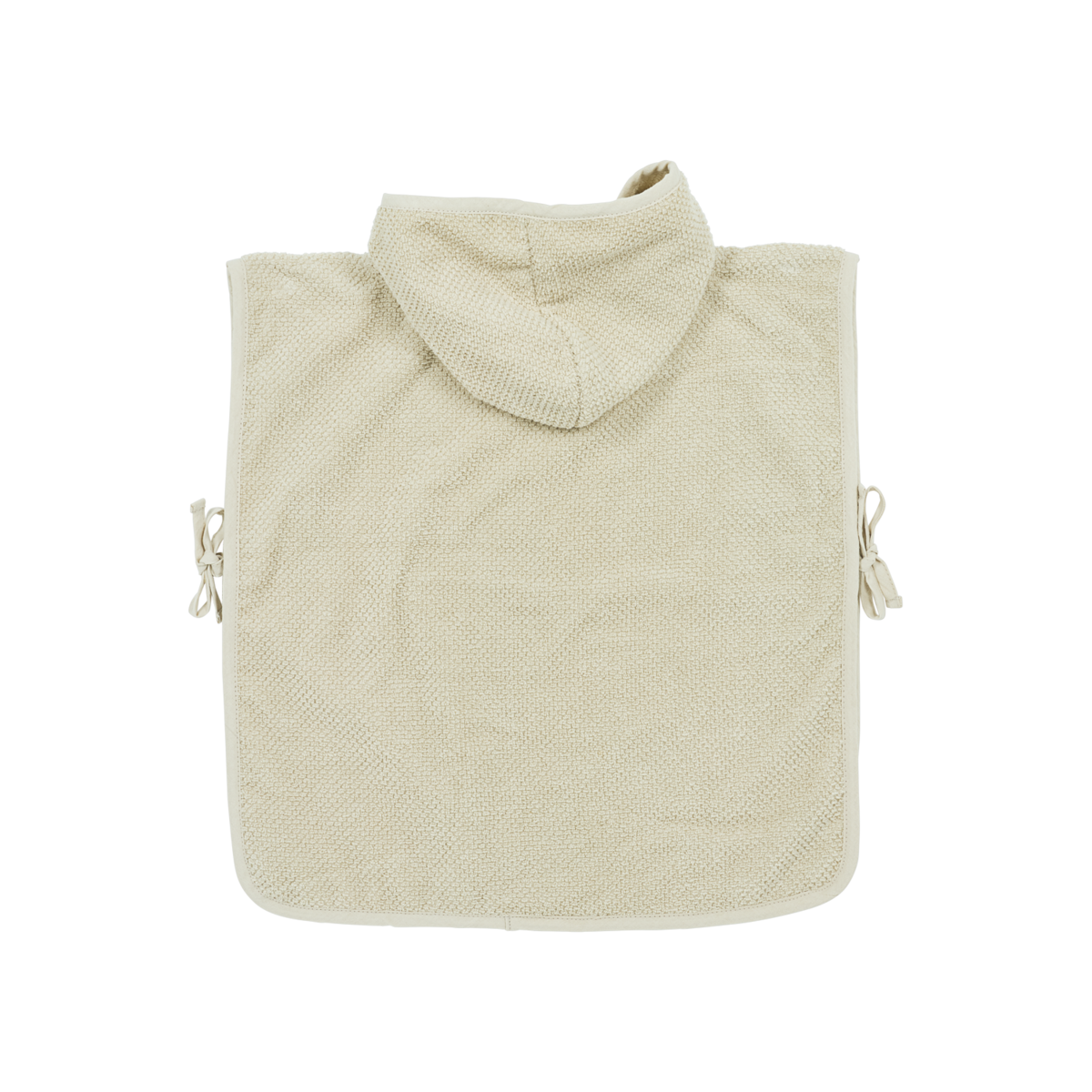 Badeponchofrotté Popcorn Blødt sand